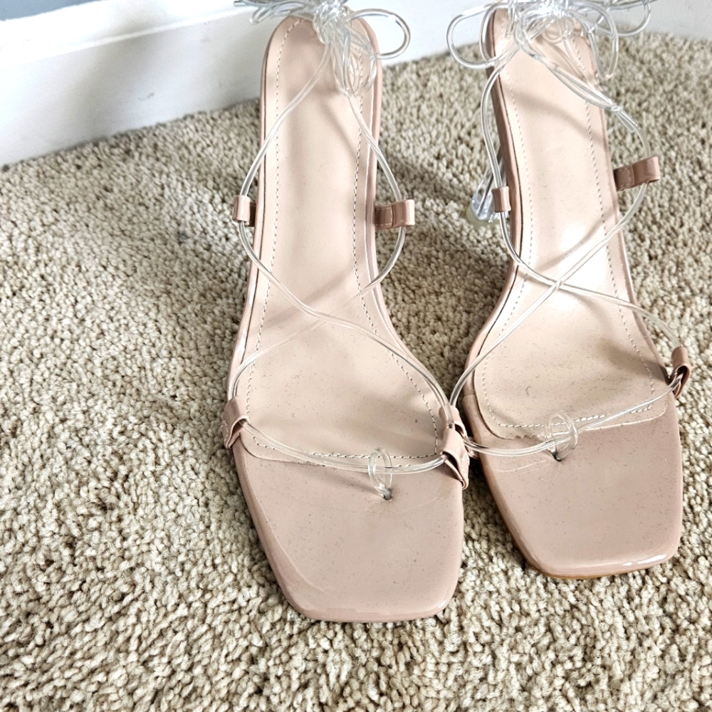 SHEIN Clear heel Sandal